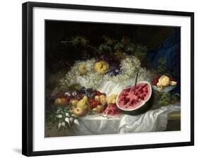 Still Life, 1849-Eugenio Lucas Velazquez-Framed Giclee Print