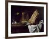 Still Life, 1858 (Oil on Canvas)-Francois Bonvin-Framed Giclee Print