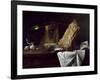 Still Life, 1858 (Oil on Canvas)-Francois Bonvin-Framed Giclee Print