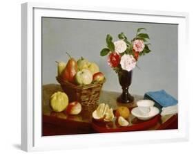 Still Life, 1866-Henri Fantin-Latour-Framed Giclee Print