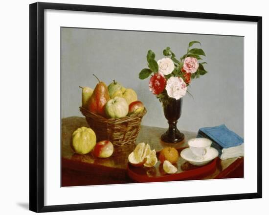 Still Life, 1866-Henri Fantin-Latour-Framed Giclee Print