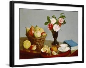 Still Life, 1866-Henri Fantin-Latour-Framed Giclee Print