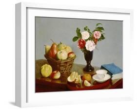 Still Life, 1866-Henri Fantin-Latour-Framed Giclee Print