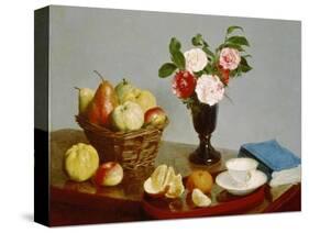 Still Life, 1866-Henri Fantin-Latour-Stretched Canvas