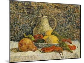 Still Life, 1889-Paul Gauguin-Mounted Giclee Print