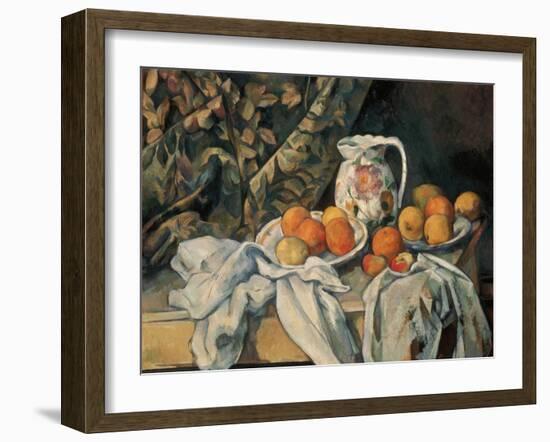 Still-Life, 1895-Paul Cézanne-Framed Giclee Print