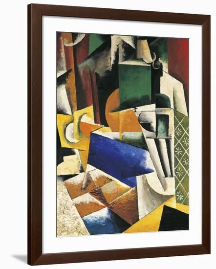 Still Life, 1915-1916-Lyubov Popova-Framed Giclee Print