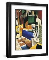 Still Life, 1915-1916-Lyubov Popova-Framed Giclee Print