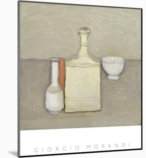 Still Life, 1957-Giorgio Morandi-Mounted Giclee Print