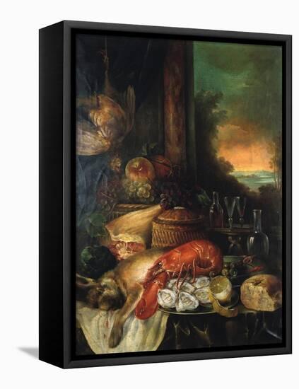 Still Life, 19th Century-null-Framed Stretched Canvas