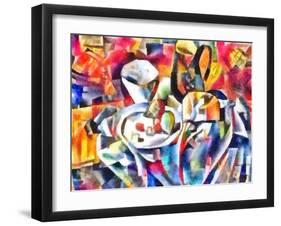 Still life,2017-Alex Caminker-Framed Giclee Print