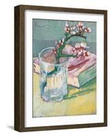 Still Life, a Flowering Almond Branch, 1888-Vincent van Gogh-Framed Giclee Print