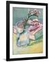 Still Life, a Flowering Almond Branch, 1888-Vincent van Gogh-Framed Giclee Print