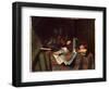 Still Life - A Student's Table, 1882 (Oil on Canvas)-William Michael Harnett-Framed Giclee Print