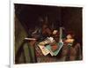 Still Life - A Student's Table, 1882 (Oil on Canvas)-William Michael Harnett-Framed Giclee Print