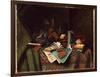 Still Life - A Student's Table, 1882 (Oil on Canvas)-William Michael Harnett-Framed Giclee Print