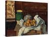 Still Life, about 1885-Paul Cézanne-Stretched Canvas