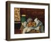 Still Life, about 1885-Paul Cézanne-Framed Giclee Print