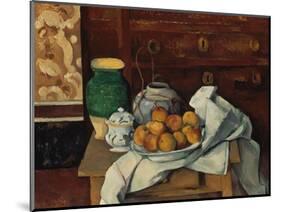 Still Life, about 1885-Paul Cézanne-Mounted Giclee Print