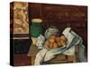 Still Life, about 1885-Paul Cézanne-Stretched Canvas