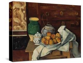 Still Life, about 1885-Paul Cézanne-Stretched Canvas