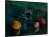 Still Life Against a Green Background-Kuzma Sergeyevich Petrov-Vodkin-Stretched Canvas
