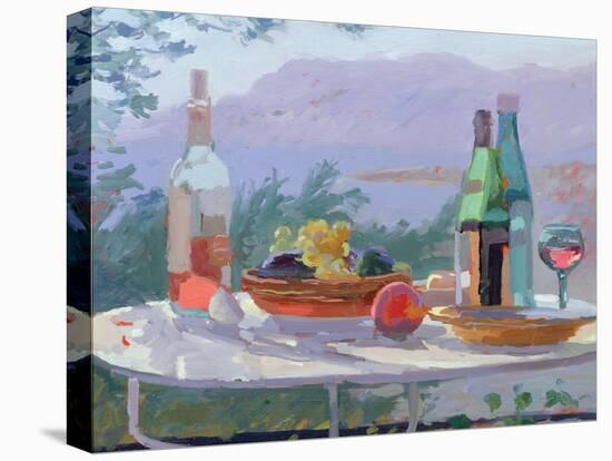 Still Life and Seashore, Bandol-Sarah Butterfield-Stretched Canvas