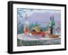 Still Life and Seashore, Bandol-Sarah Butterfield-Framed Giclee Print