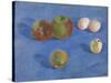 Still Life. Apples and Eggs, 1921-Kuzma Sergeyevich Petrov-Vodkin-Stretched Canvas