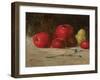 Still Life, Apples and Pears, 1871-Gustave Courbet-Framed Giclee Print