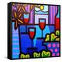 Still Life at Window-John Nolan-Framed Stretched Canvas