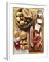 Still Life: Bacon, Onions, Potatoes and Sour Cream-Eising Studio - Food Photo and Video-Framed Photographic Print