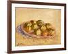 Still Life, Basket of Apples, Autumn 1887-Vincent van Gogh-Framed Giclee Print