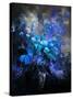 Still Life Blue Flowers-Pol Ledent-Stretched Canvas