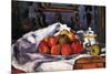 Still Life Bowl of Apples-Paul C?zanne-Mounted Premium Giclee Print