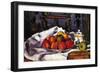 Still Life Bowl of Apples-Paul Cézanne-Framed Premium Giclee Print