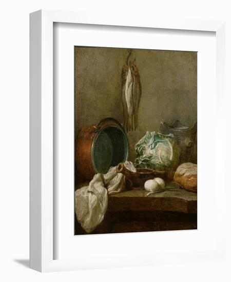 Still Life, C.1731-33-Jean-Baptiste Simeon Chardin-Framed Giclee Print