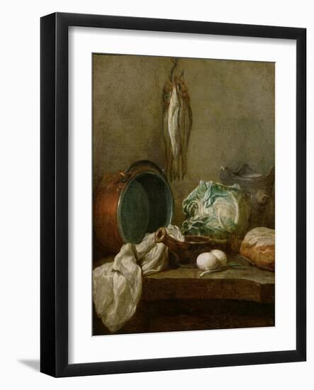 Still Life, C.1731-33-Jean-Baptiste Simeon Chardin-Framed Giclee Print