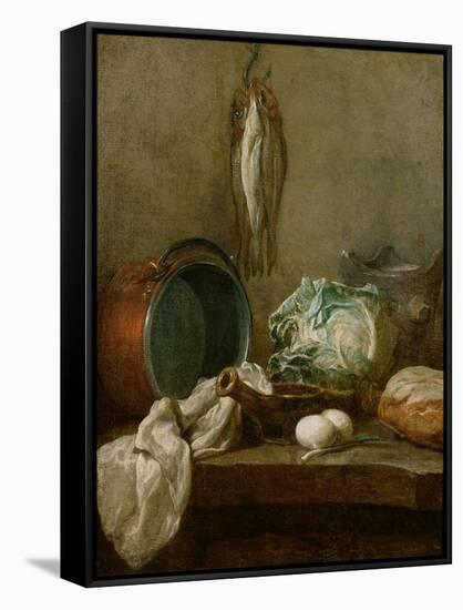 Still Life, C.1731-33-Jean-Baptiste Simeon Chardin-Framed Stretched Canvas