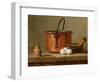 Still Life, C.1732 (Oil on Panel)-Jean-Baptiste Simeon Chardin-Framed Premium Giclee Print