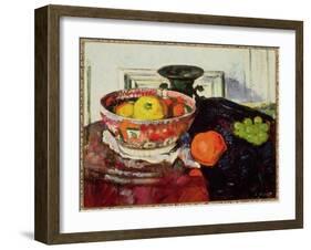 Still Life - Chinese Bowl-George Leslie Hunter-Framed Giclee Print