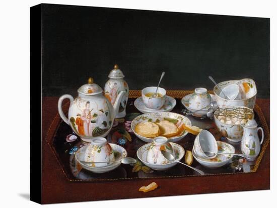 Still Life: Chinese Tea Set-Jean-?tienne Liotard-Stretched Canvas