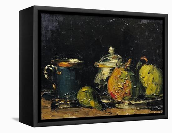 Still Life, circa 1865-Paul Cézanne-Framed Stretched Canvas