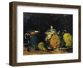 Still Life, circa 1865-Paul Cézanne-Framed Giclee Print