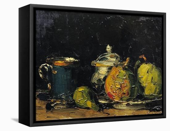 Still Life, circa 1865-Paul Cézanne-Framed Stretched Canvas