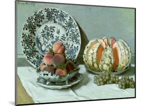 Still Life, circa 1876-Claude Monet-Mounted Premium Giclee Print