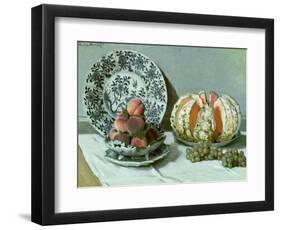 Still Life, circa 1876-Claude Monet-Framed Giclee Print