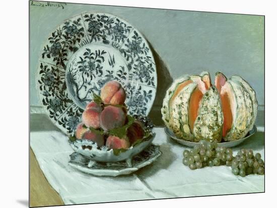 Still Life, circa 1876-Claude Monet-Mounted Giclee Print