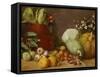 Still Life, circa 1884-1890-Felipe Gutierrez-Framed Stretched Canvas