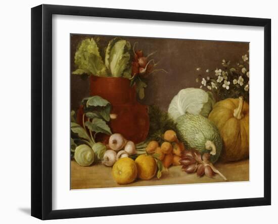 Still Life, circa 1884-1890-Felipe Gutierrez-Framed Giclee Print